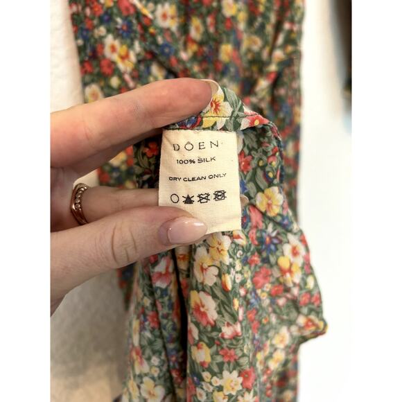 Doen Catskill Dress in Green Valley Floral XL - Picture 6 of 6